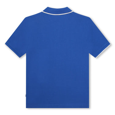 Playera Polo para niño y adolescente Boss azul